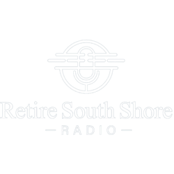 Retire south shore radio logo - white