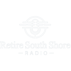 Retire south shore radio logo - white